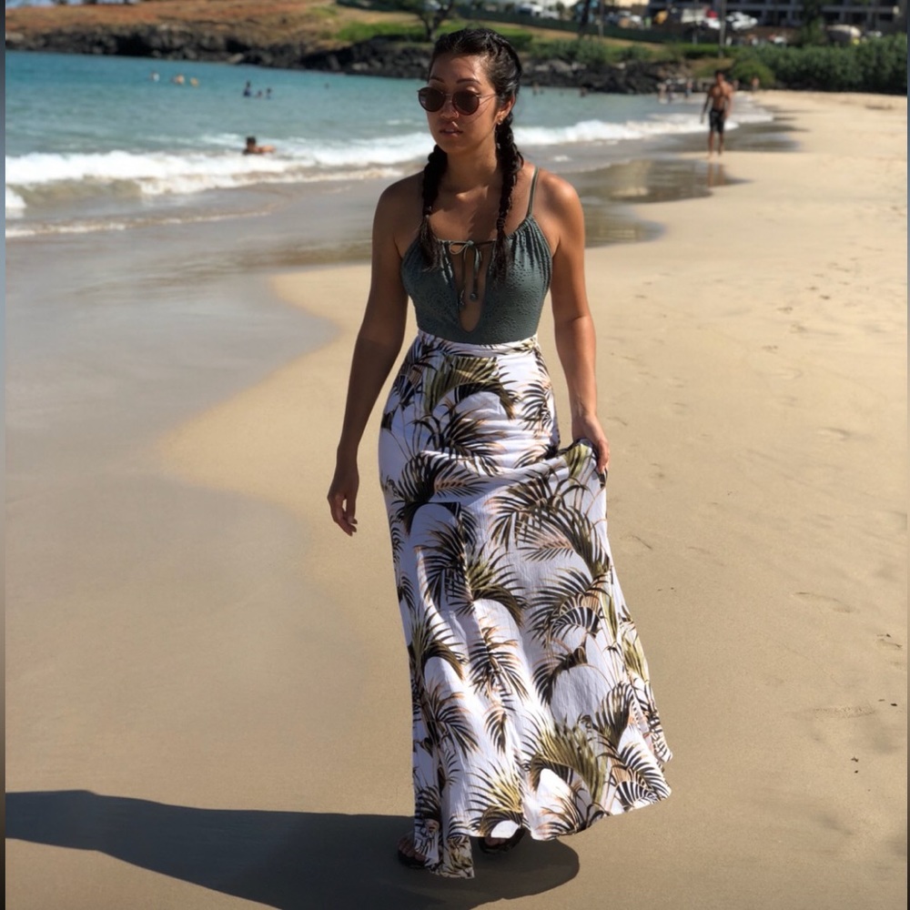 O’Neill Nosara Palm Leaf Skirt